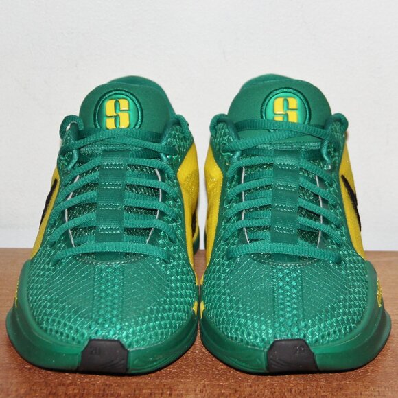 Nike Sabrina 1 Oregon Ducks Basketball Shoes Womens 7.5 Green Yellow - Picture 5 of 7